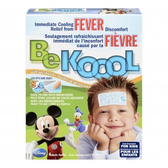 Be Koool Fever Cooling Relief Soft Gel Sheets